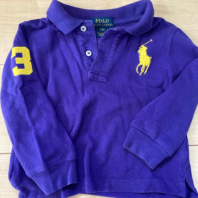 POLO RALPH LAUREN(ポロラルフローレン)のラルフローレン  ポロシャツ  90 キッズ/ベビー/マタニティのキッズ服男の子用(90cm~)(Tシャツ/カットソー)の商品写真