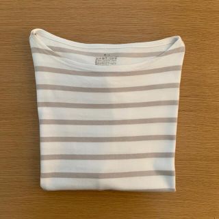 ムジルシリョウヒン(MUJI (無印良品))の無印良品　MUJI  ボーダーシャツ(Tシャツ(半袖/袖なし))