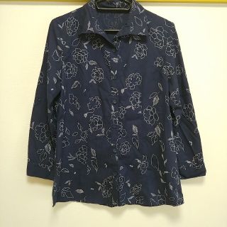 シャツ　総柄シャツ(シャツ/ブラウス(長袖/七分))