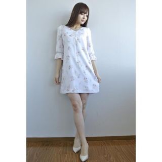 プロポーションボディドレッシング(PROPORTION BODY DRESSING)のﾌﾛｰﾘｯｼｭﾎﾞﾀﾆｶﾙﾌﾟﾘﾝﾄ花柄ワンピース✨(ひざ丈ワンピース)