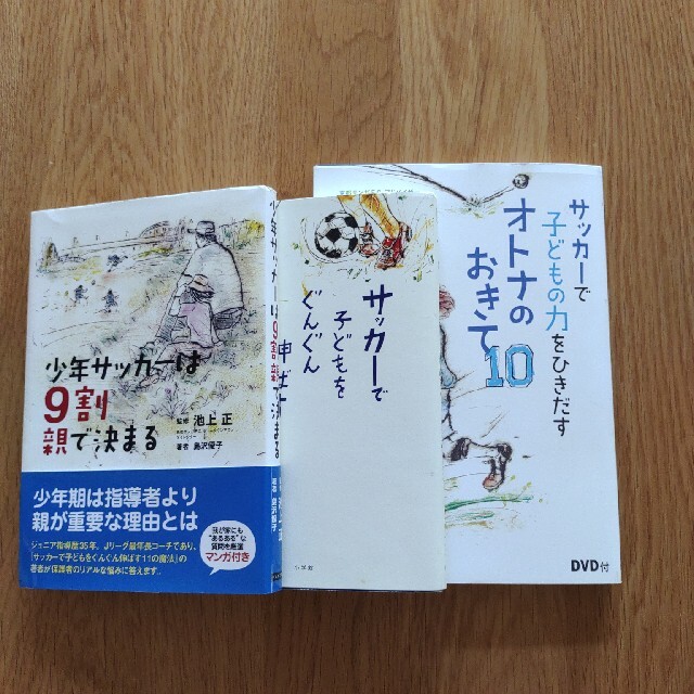 miyaaa様　サッカーの本　3冊セット エンタメ/ホビーの本(趣味/スポーツ/実用)の商品写真