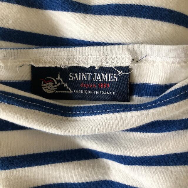 SAINT JAMES(セントジェームス)のSAINT JAMES  七分袖　薄手バスクシャツ レディースのトップス(カットソー(長袖/七分))の商品写真