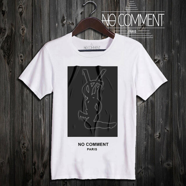 日本未入荷☆日本未上陸 NO COMMENT Paris Tshirt メンズのトップス(Tシャツ/カットソー(半袖/袖なし))の商品写真