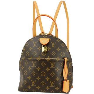 ルイヴィトン(LOUIS VUITTON)のルイヴィトン LOUIS VUITTON LVムーン バックパック モノグラム レザー ブラウン 茶 レディース 新品 ヴィトン h-h075(リュック/バックパック)