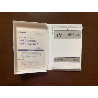 マクセル(maxell)のmaxell IVDR カセットハードディスク M-VDR500G.C(その他)