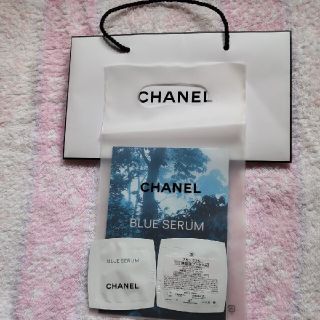 シャネル(CHANEL)のCHANELブルーセラム(美容液)試供品(サンプル/トライアルキット)