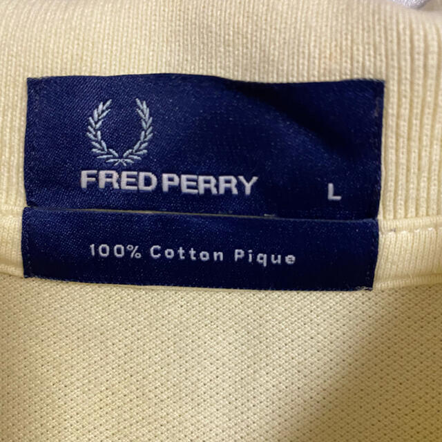 FRED PERRY(フレッドペリー)の90s 古着 フレッドペリー  ポロシャツ 刺繍ロゴ ビッグシルエット ゆるだぼ メンズのトップス(ポロシャツ)の商品写真