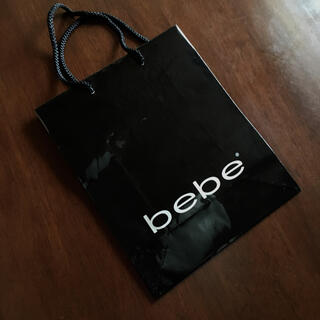 ベベ(BeBe)の日本未発売　Bebe ショップバッグ(ショップ袋)