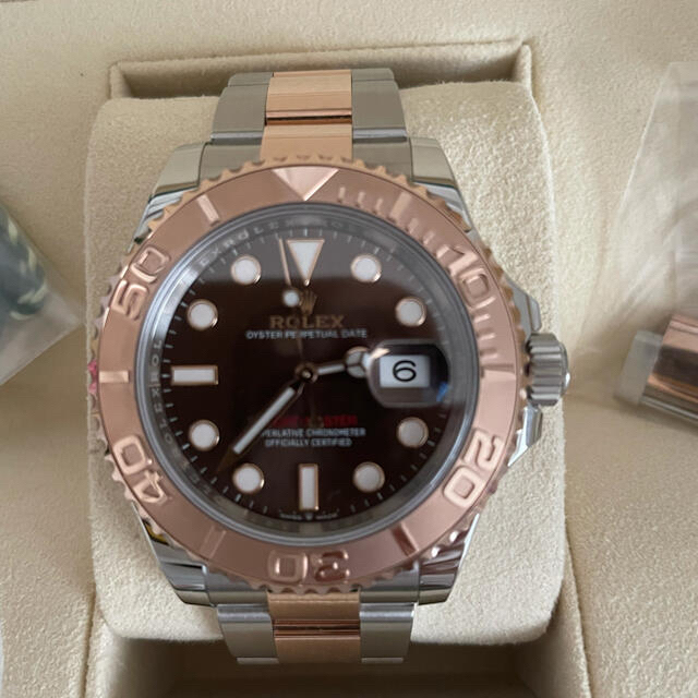 ROLEX(ロレックス)の【超美品】Rolexロレックス ヨットマスター126621 コンビ チョコ メンズの時計(金属ベルト)の商品写真