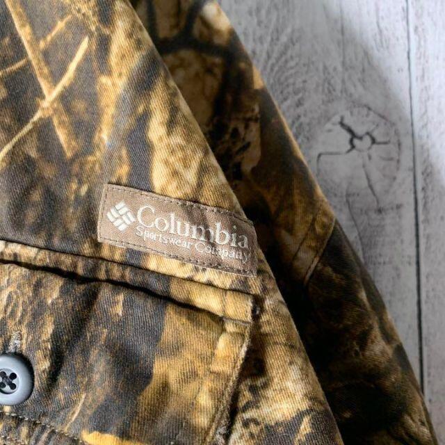 Columbia(コロンビア)の【海外企画 XL】コロンビア カモフラージュ 迷彩 モールスキン BDシャツ メンズのトップス(シャツ)の商品写真