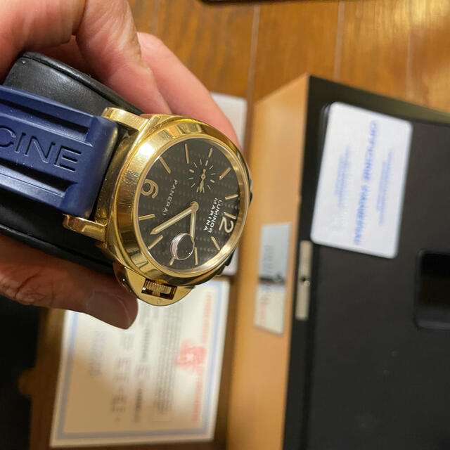 OFFICINE PANERAI(オフィチーネパネライ)のパネライ　k18タイプ　PAM00140 付属品完備　おまけ多数(30万円相当) メンズの時計(腕時計(アナログ))の商品写真