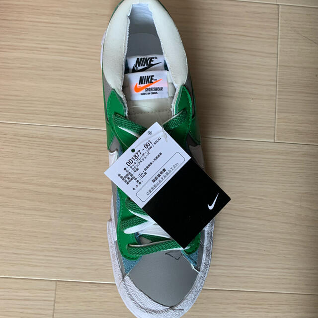 NIKE BLAZER LOW SACAI 26センチ 3