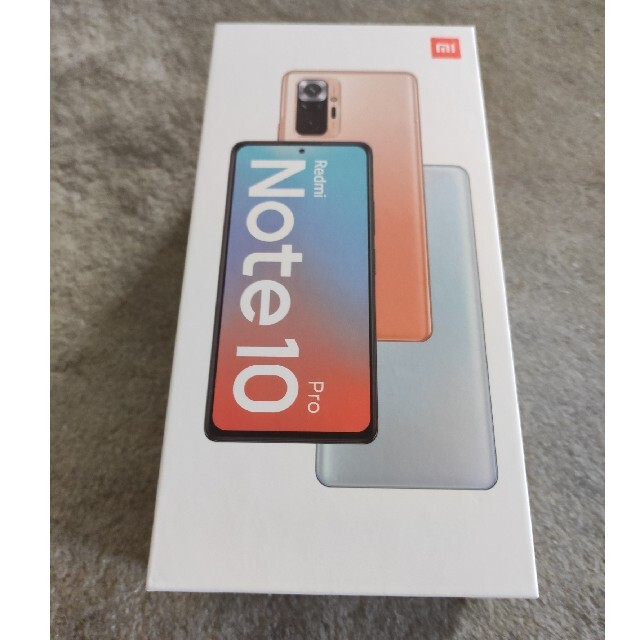 redmi note 10 pro xiaomi ほぼ新品