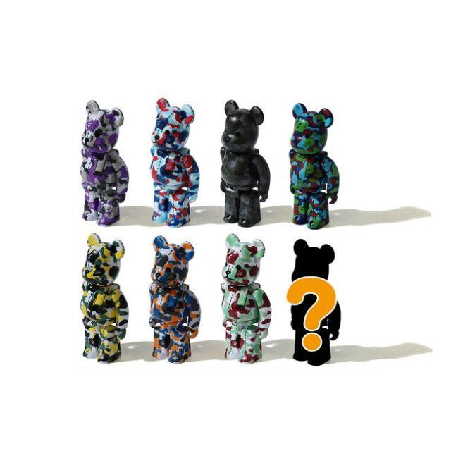 A BATHING APE(アベイシングエイプ)の28TH ANNIVERSARY BE@RBRICK BAPE CAMO #1 エンタメ/ホビーのフィギュア(その他)の商品写真