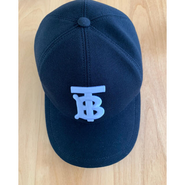 BURBERRY(バーバリー)の新品未使用 正規品 バーバリー Burberry ロゴ キャップ 帽子 ブラック メンズの帽子(キャップ)の商品写真
