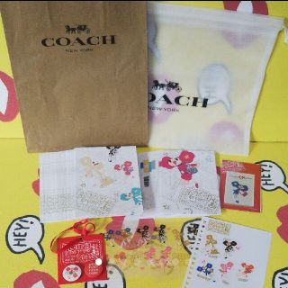 コーチ(COACH)のCOACH♥️大量♥️レターセット♥️シール♥️ステッカー♥️(その他)