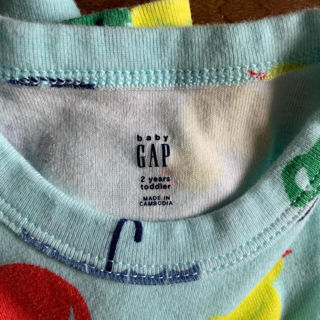 babyGAP(ベビーギャップ)のbabyGAPパジャマ80cm キッズ/ベビー/マタニティのベビー服(~85cm)(パジャマ)の商品写真