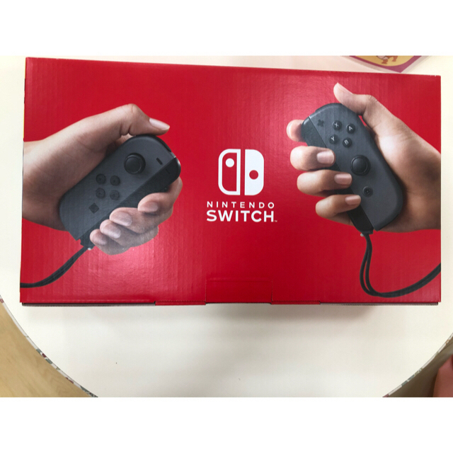 【値下げ中！】Switch本体グレー　バッテリー強化新品未使用未開封