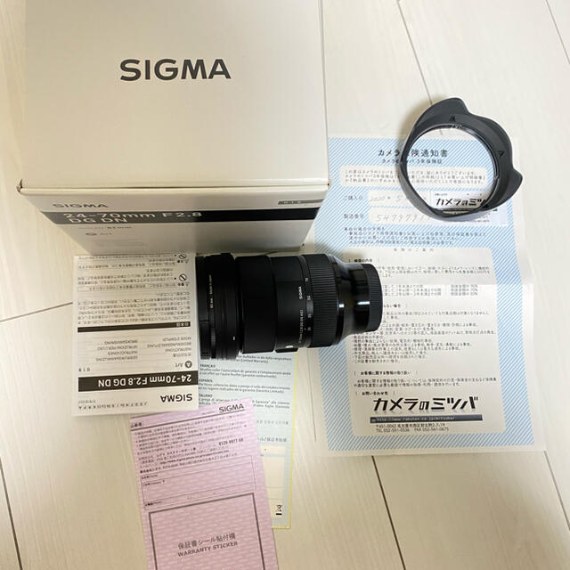 【Eマウント】シグマ SIGMA 24-70mm F2.8 DG DN Art