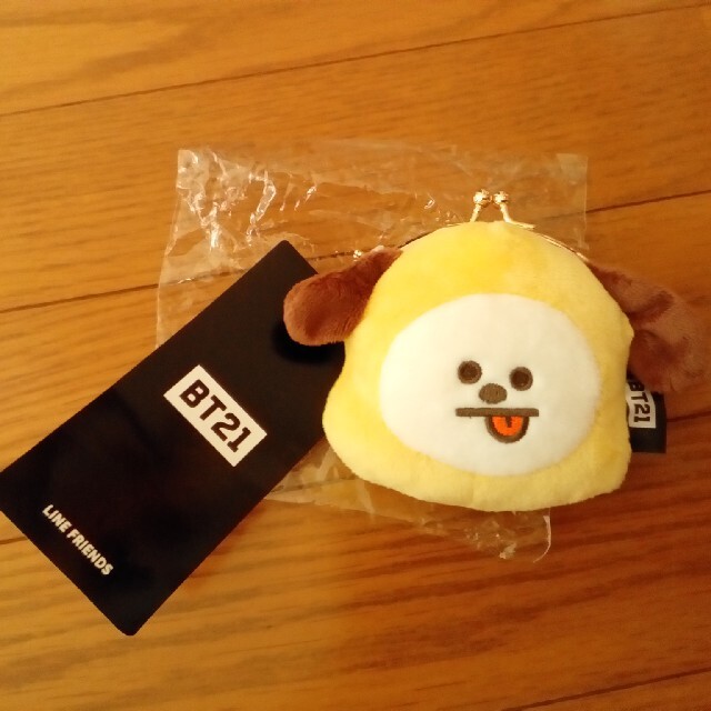 防弾少年団(BTS)(ボウダンショウネンダン)のBT21 CHIMMY がま口コインケース レディースのファッション小物(コインケース)の商品写真