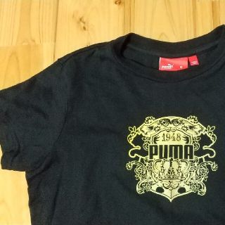 プーマ(PUMA)のPUMA  Tシャツ 半袖 黒 レディース(Tシャツ(半袖/袖なし))