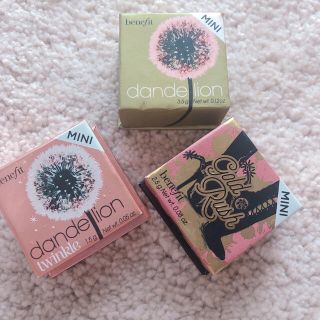 ベネフィット(Benefit)の専用！benefitベネフィット ミニチーク3点セット(チーク)