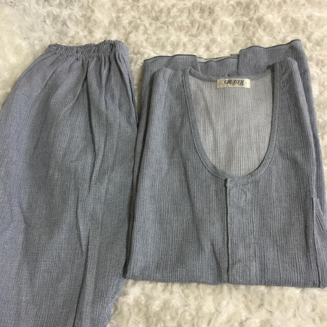 紳士用半袖シャツ+7部丈パンツ(Mサイズ) メンズのアンダーウェア(その他)の商品写真