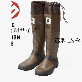 日本野鳥の会　Mサイズ　ブラウン　　　　　　　　バードウォッチング　レインブーツ(レインブーツ/長靴)