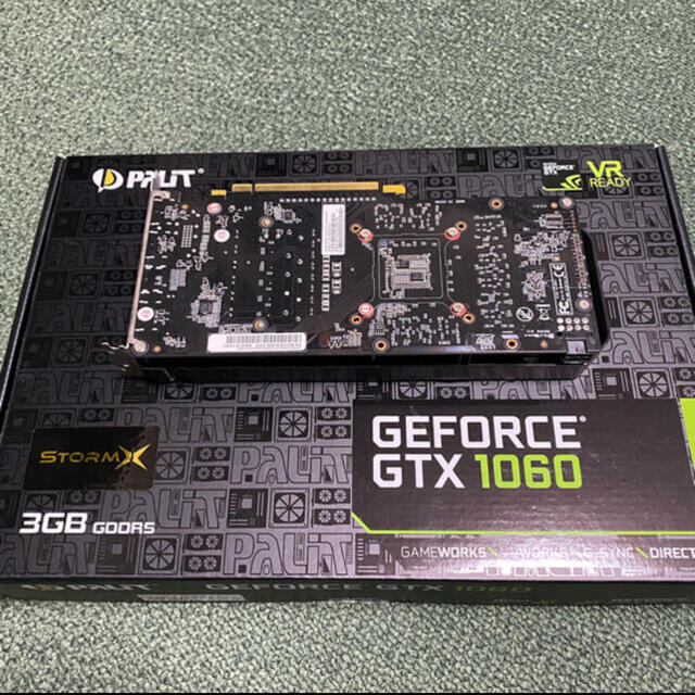 PALIT GeForce GTX1060 3GB GDR5 STORMX スマホ/家電/カメラのPC/タブレット(PCパーツ)の商品写真