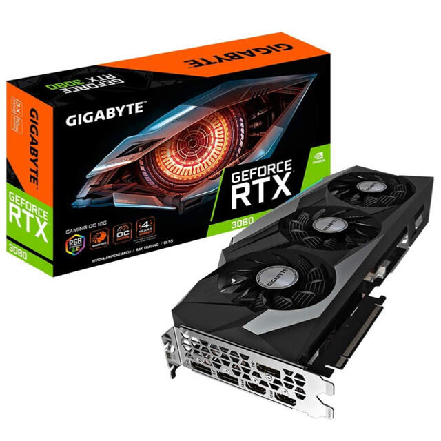 PCパーツ新品未開封　GIGABYTE RTX 3080 GAMING OC