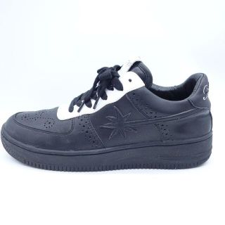 ナンバーナイン(NUMBER (N)INE)のNUMBER(N)INE 18aw LEATHER LOW CUT SNEAKE(スニーカー)