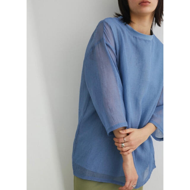 moussy(マウジー)のSTYLE MIXER シアーtops レディースのトップス(カットソー(半袖/袖なし))の商品写真