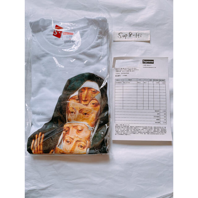 Supreme Nun L/S Tee S White