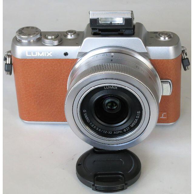 Panasonic(パナソニック)の美品　Panasonic LUMIX DMC-GF7 ズームレンズセット スマホ/家電/カメラのカメラ(ミラーレス一眼)の商品写真