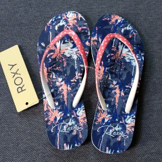 ロキシー(Roxy)の新品！ロキシー ROXY ビーチサンダル 24(ビーチサンダル)