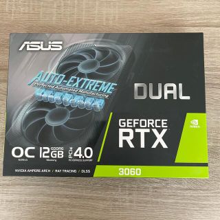 エイスース(ASUS)のASUS RTX3060 DUAL-RTX3060-O12G(PCパーツ)