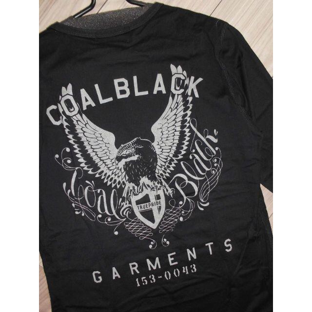 COALBLACK(コールブラック)の希少 美品 コールブラックCoal BlackイーグルTシャツ黒カットソー メンズのトップス(Tシャツ/カットソー(半袖/袖なし))の商品写真