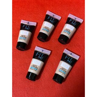 メイベリン(MAYBELLINE)の[5本セット]メイベリンニューヨークフィットミーリキッドファンデーション120 (サンプル/トライアルキット)