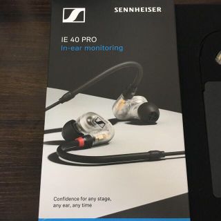 ゼンハイザー(SENNHEISER)のSENNHEISER IE 40 PRO ゼンハイザー(ヘッドフォン/イヤフォン)