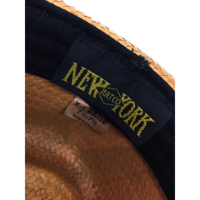 NEW YORK HAT(ニューヨークハット)のNEW YORK HAT（ニューヨークハット） 麦わらハット メンズ 帽子 メンズの帽子(その他)の商品写真