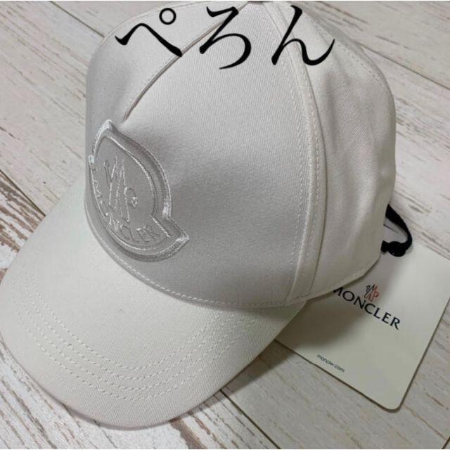 正規品】MONCLER モンクレール ロゴ刺しゅう キャップ www