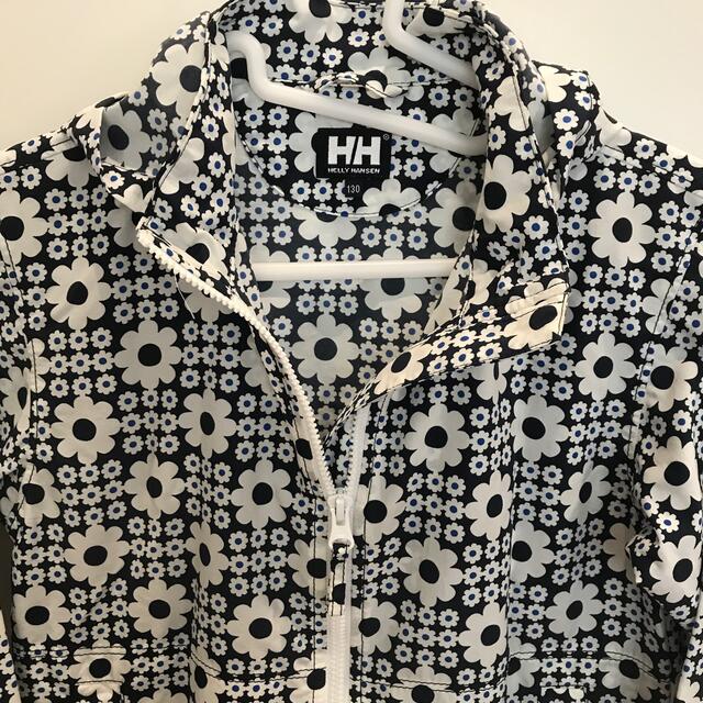 HELLY HANSEN(ヘリーハンセン)のヘリーハンセン ウィンドブレーカー 撥水パーカー 130cm キッズ/ベビー/マタニティのキッズ服女の子用(90cm~)(ジャケット/上着)の商品写真