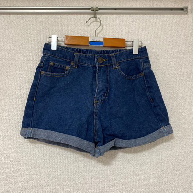 INGNI(イング)のINGNIデニムショートパンツ レディースのパンツ(ショートパンツ)の商品写真