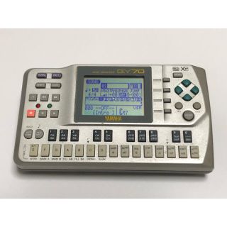 ヤマハ(ヤマハ)のYAMAHA QY70 バックアップバッテリー新品交換済み！(音源モジュール)