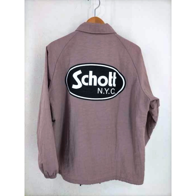 schott(ショット)のSchott（ショット） COACH JACKET OVAL LOGO メンズ メンズのジャケット/アウター(ナイロンジャケット)の商品写真