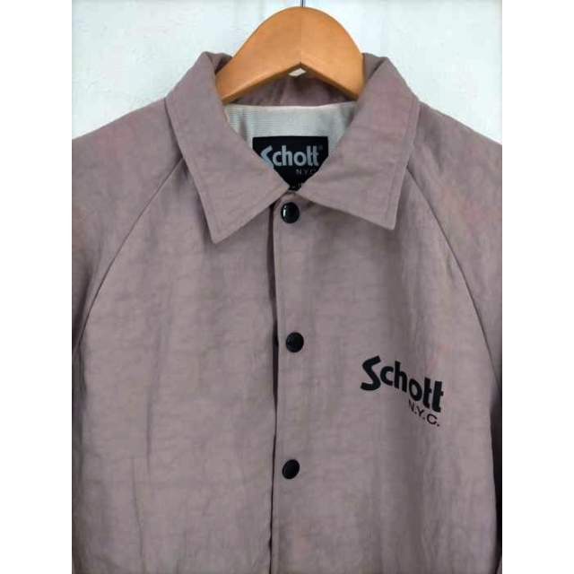 schott(ショット)のSchott（ショット） COACH JACKET OVAL LOGO メンズ メンズのジャケット/アウター(ナイロンジャケット)の商品写真