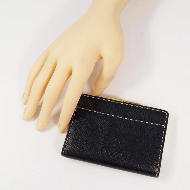 LOEWE アナグラム がま口財布 コインケース