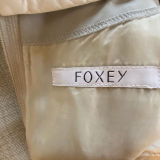 専用　フォクシー　FOXEY French Border 付け襟 裏地付き 38 5