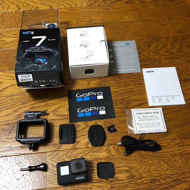 GoPro(ゴープロ)のGo Pro HERO7 BLACK+Go Pro KARMA GLIP set スマホ/家電/カメラのカメラ(ビデオカメラ)の商品写真