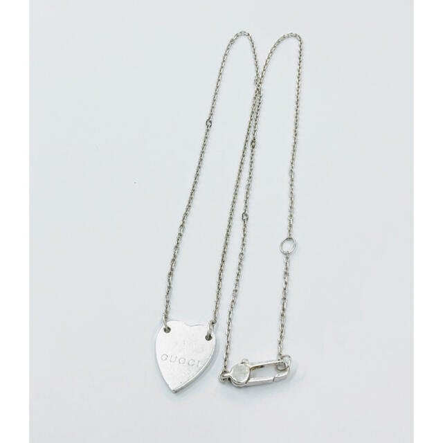 Gucci - グッチ GUCCI ハートネックレス レディース シルバー925の通販